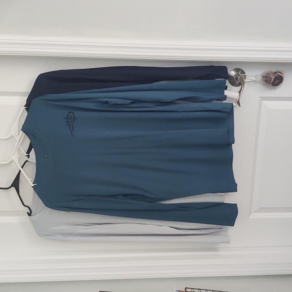 Bundle 3 M Long Sleeve Fishing Shirts